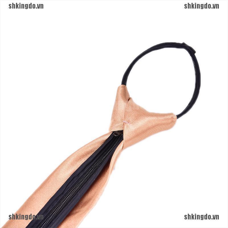 Cà vạt nam màu trơn thiết kế đơn giản