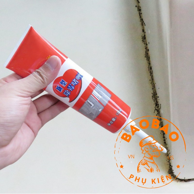 Gel tẩy mốc đa năng LKB 120ml - Tẩy nấm mốc silicon, gioăng cao su máy giặt, mốc chân tường - LOẠI CỰC MẠNH