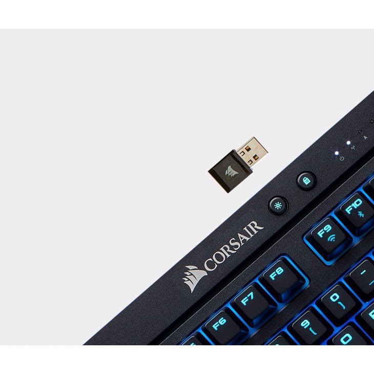 Bàn phím cơ CORSAIR K63 Wireless Mx Red CH-9145030-NA