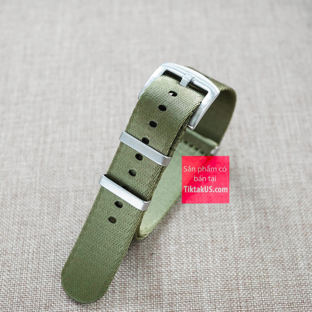 Dây vải NATO cao cấp SKX007, SKX009, SKX013, Sport 2019, DW, SRPD83, SRPD81, SRPD79, SRPD85, SRPD77 size 20mm -22mm