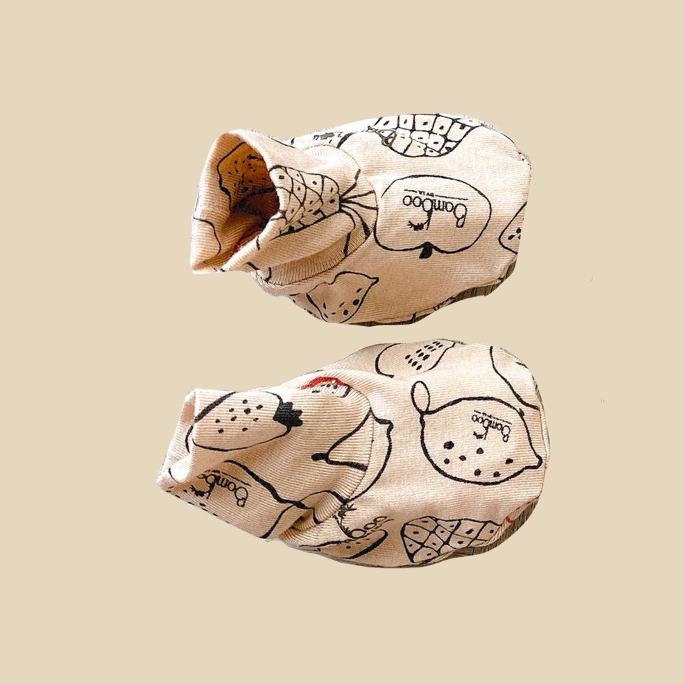 Bao tay, bao chân cho trẻ sơ sinh vải sợi tre Bamboo by LIL (BBBTC02)