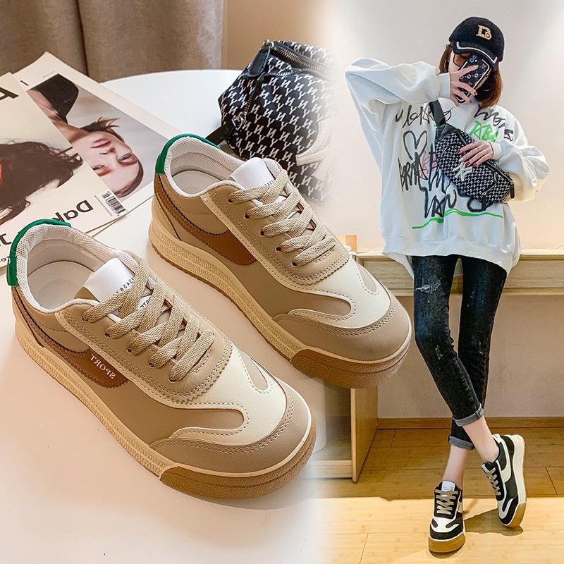 Giày nữ thể thao SIMPLE 2 phối màu siêu đẹp nữ tính