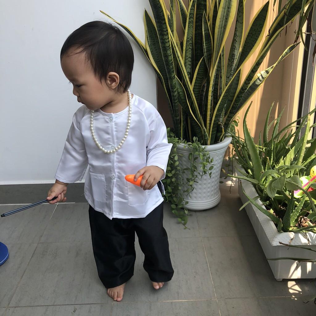 Áo Bà Ba Nam Bộ cho bé Trai bé Gái từ 20kg tới 30kg