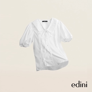 Áo Kiểu Thắt Nơ Tay Phồng EDINI - A1311