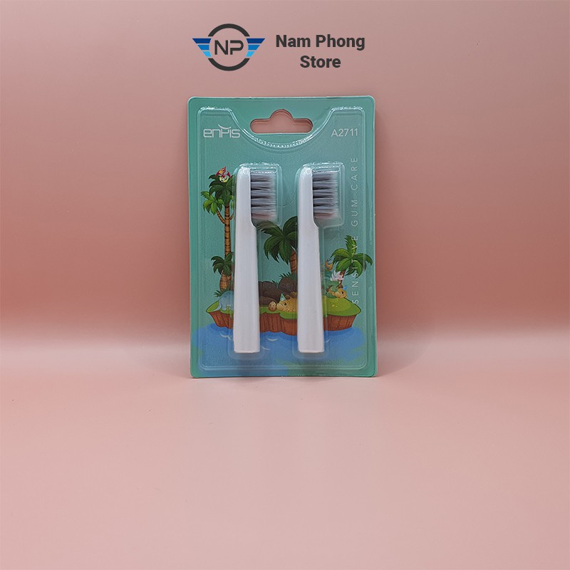 Bàn chải đánh răng điện trẻ em SMART KIDDY chính hãng ENPIS, lông mềm, IPX7, bảo hành 6 tháng, Sonic Pulse Toothbrush