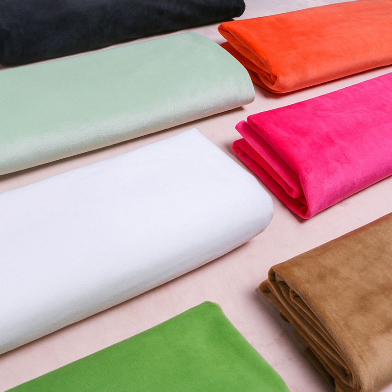 Tấm vải nhung Đức nhiều màu tùy chọn dùng để may quần áo/áo gối/ghế sofa