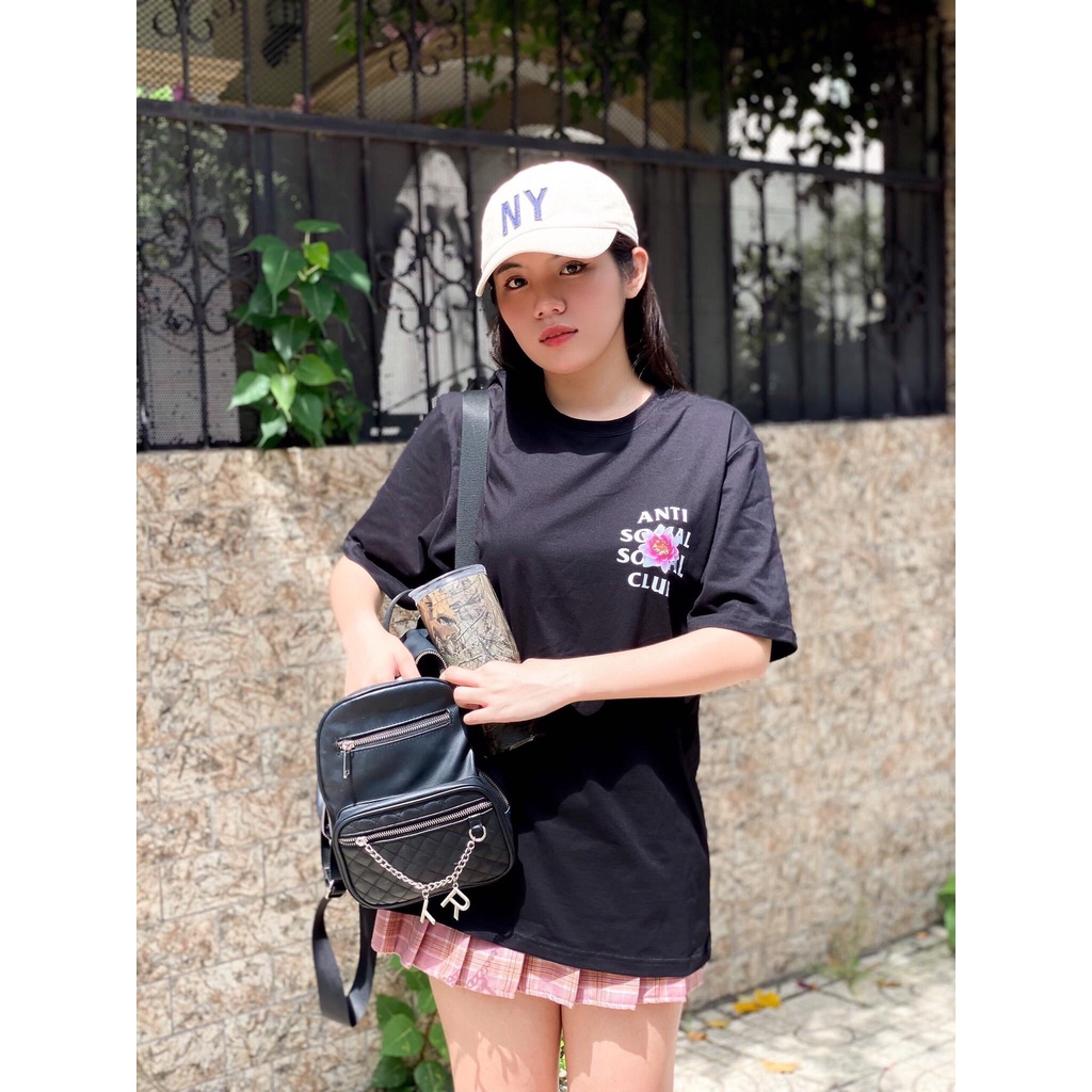 Áo Thun Tay Lỡ ASSC, Form rộng oversize, áo phông unisex, chất liệu Cotton - KKIM Shop