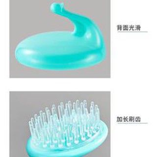 Lược silicon gội đầu massage, thư giãn hot hit