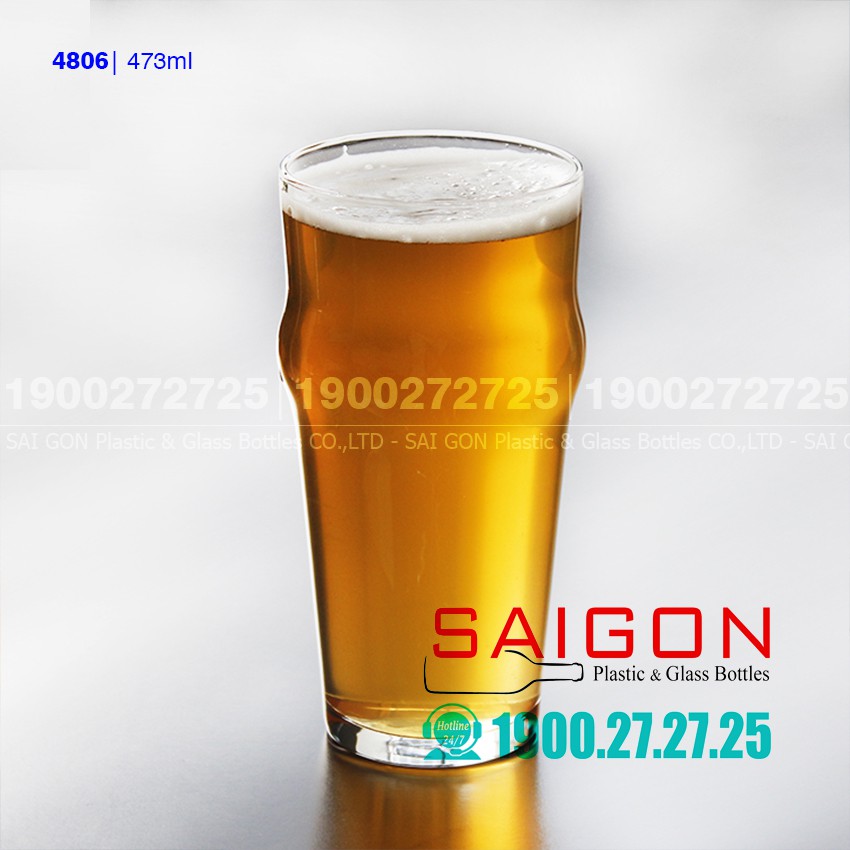 Ly thủy tinh Govener Clinton Soda 473ml | Thủy Tinh Cao Cấp