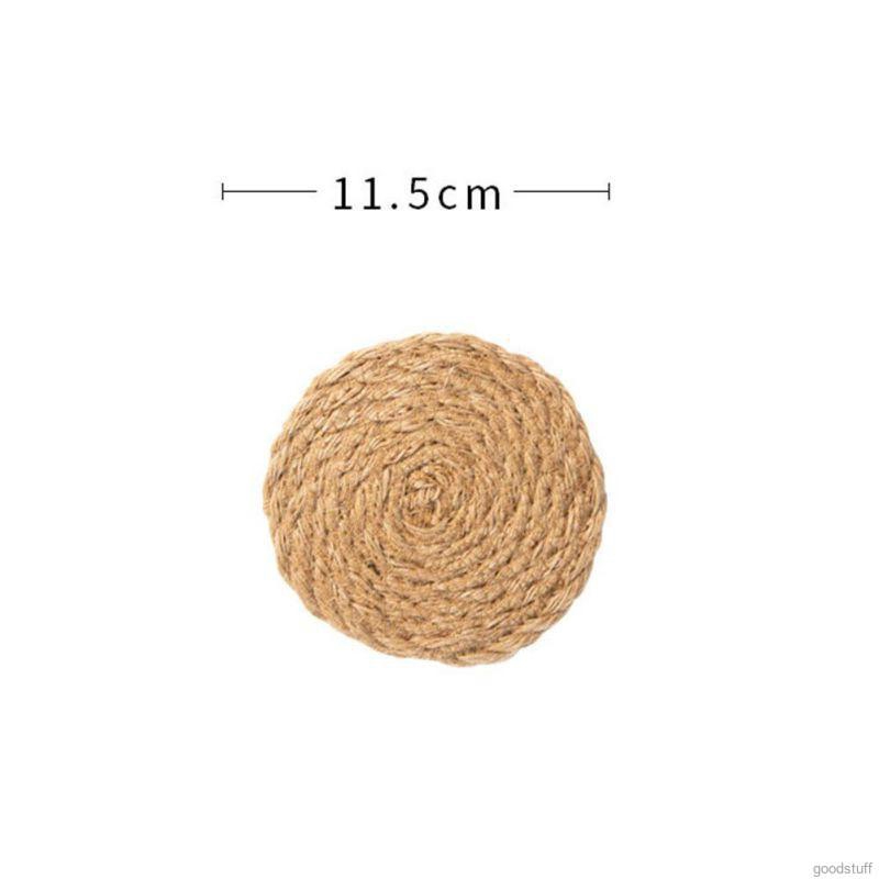 Tấm lót cốc, bát đĩa hình tròn nhiều kích cỡ tiện dụng