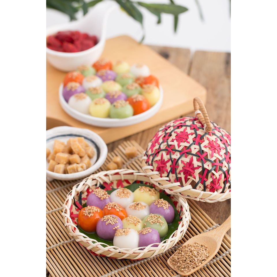 Set bánh trôi ngũ sắc (750g bột)