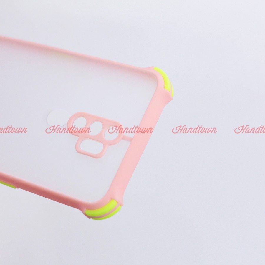 Ốp Lưng Chống Sốc Nhám Oppo A5 2020 Oppo A9 2020 OppoA5 2020 OppoA9 2020 Viền Màu Thời Trang TPU Viền Dẻo Lưng Cứng