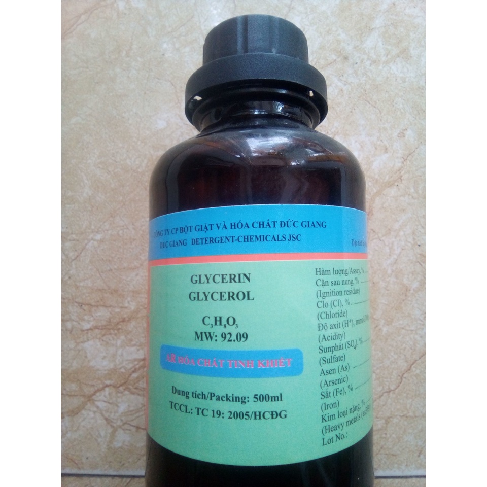 Glyxerin hàng thí nghiệm