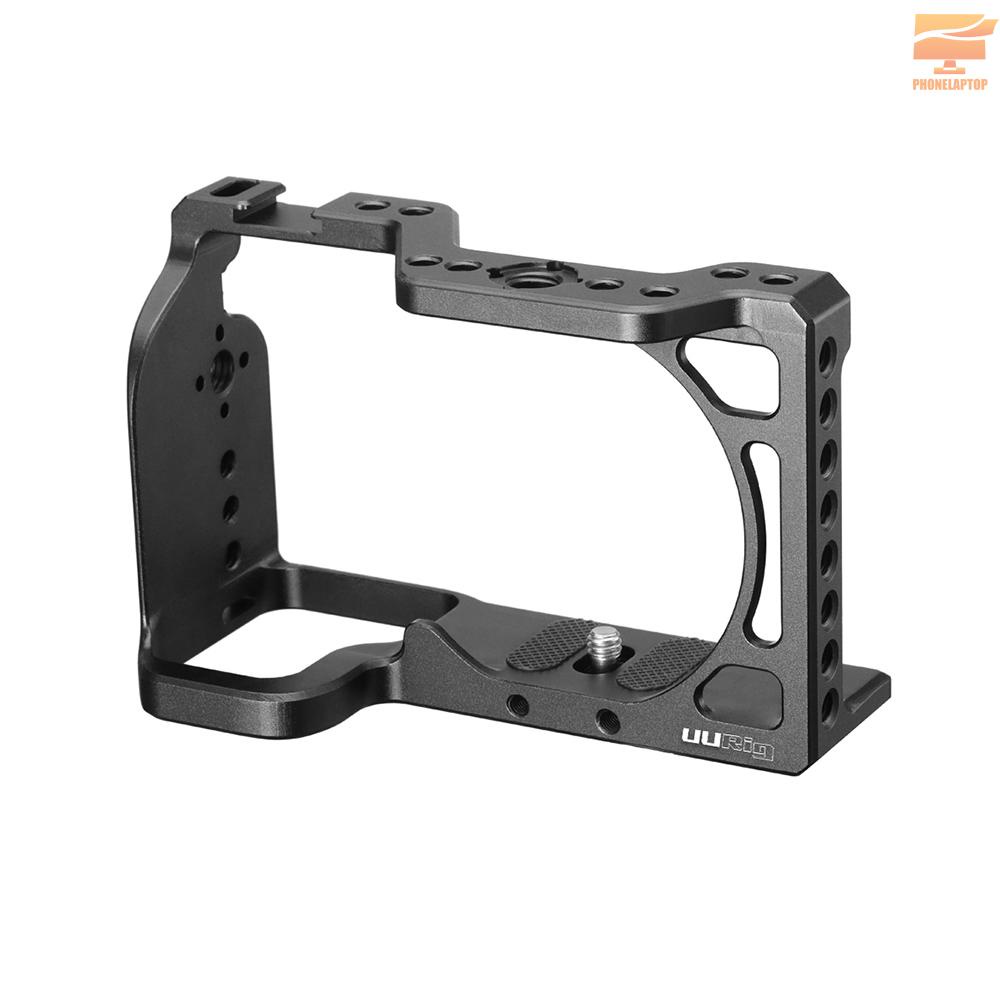 UURig Aluminum Alloy Camera Cage with Cold Shoe Compatible with Sony A6600