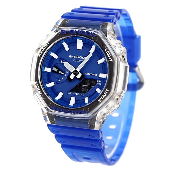 Đồng hồ nam dây nhựa Casio G-Shock chính hãng Anh Khuê GA-2100HC-2ADR