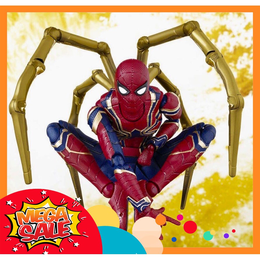 🌟GIÁ HỦY DIỆT🌟 Mô Hình Người Nhện Spider Man Iron Spider SHF - S.H. Figuarts Full Box