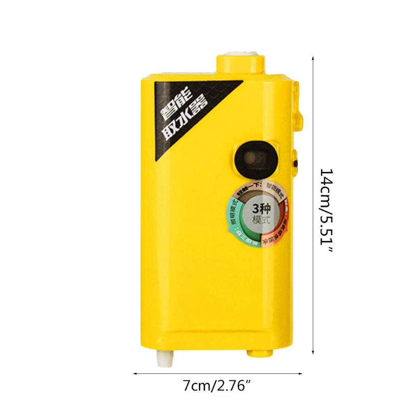 QQ Máy Bơm Sục Khí Cho Bể Cá Có Đèn LED L