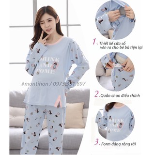 Bộ mặc nhà Bầu sau sinh SD54