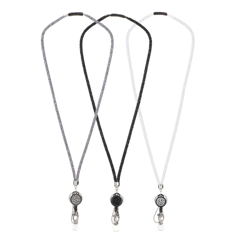 BTLIMER Dây Đeo Thẻ ID / Điện Thoại Đính Pha Lê Lấp Lánh An Toàn Tiện Dụng