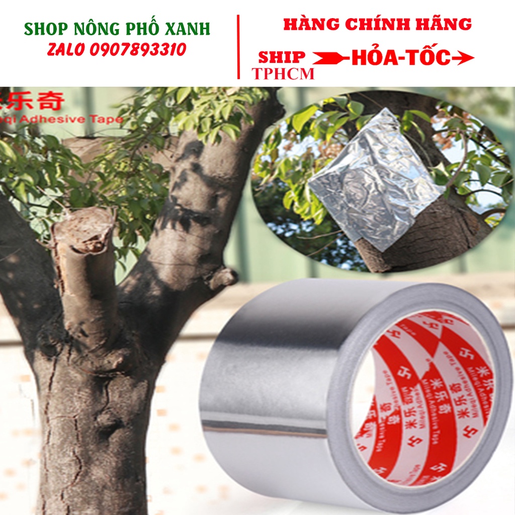Keo bạc cách nhiệt dán mặt sẹo cây bonsai Nhật bản 5cm,7cm dán cách nhiệt, giúp sẹo cây nhanh liền hơn