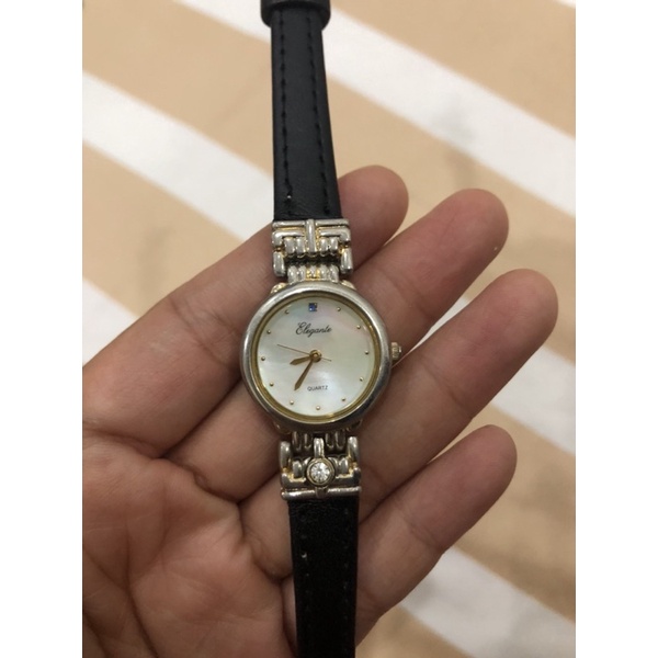 ĐỒNG HỒ SI NHẬT CHÍNH HÃNG DÂY DA DÀNH CHO NỮ - THƯƠNG HIỆU ELEGANTE