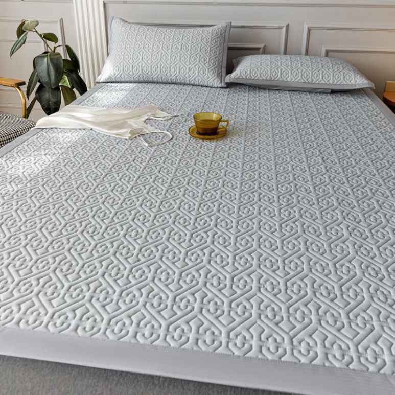 Chiếu điều hoà cao su non MODERN LATEX thế hệ mới 2022 , chiếu cao su non latex nhập khẩu cao cấp (tặng kèm 2 vỏ gối)