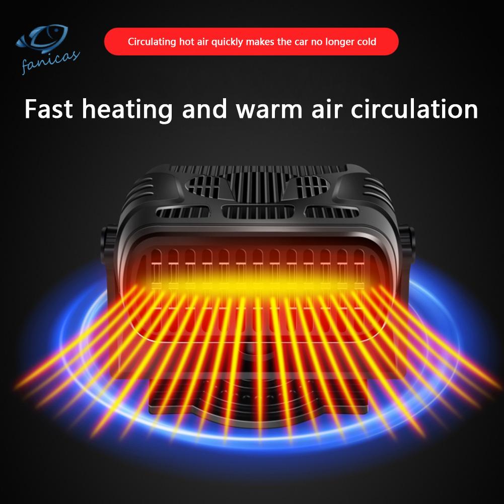 Quạt Điều Hòa Làm Mát 12V/24V Cho Xe Hơi