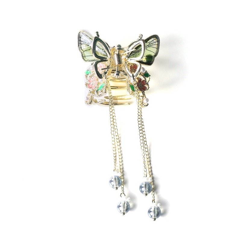 Kẹp Tóc Tua Rua Hình Bướm Ngọt Ngào mã 008