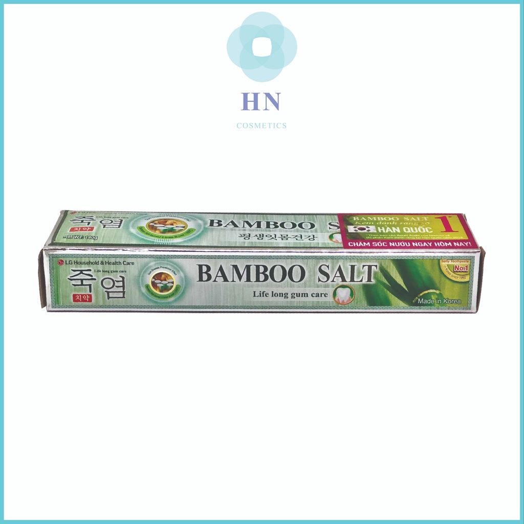 Kem Đánh Răng muối tre Hàn Quốc Bamboo Salt 140g