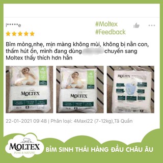 Bỉm/Tã quần Moltex XL (cho bé 14-20KG) 18 miếng