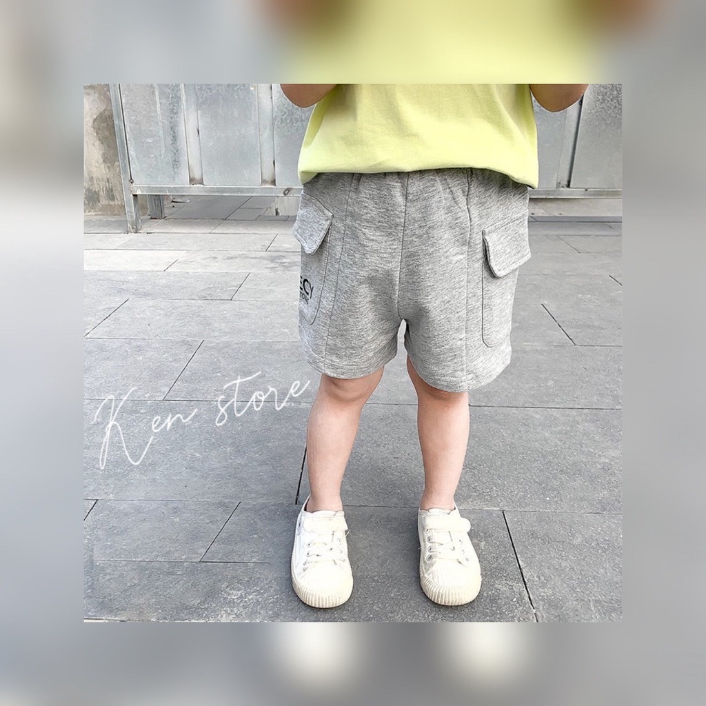 Quần Đùi Cho Bé Trai Và Bé Gái Chất Liệu Cotton Mềm Mịn Từ 7Kg Đến 32Kg Pohe Thời Trang Trẻ Em Ken Store