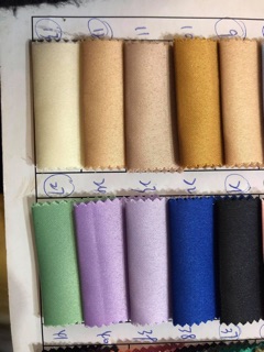 Vải tafta thường đủ màu