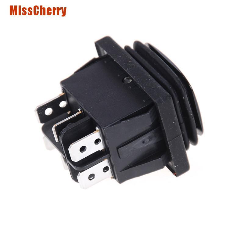 Công Tắc Khóa Hình Chữ Nhật Màu Đen 12v 6pin