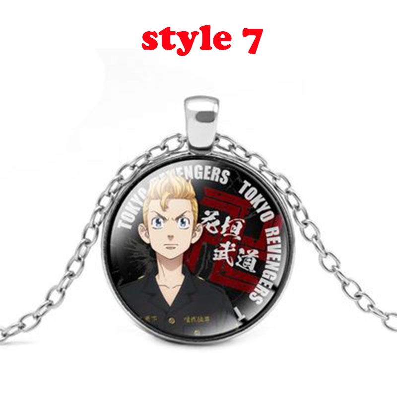 Vòng cổ Mặt Kính Hoạt Hình Tokyo Ghoul Revengers Hanemiya Kazutora Manjirou Sano