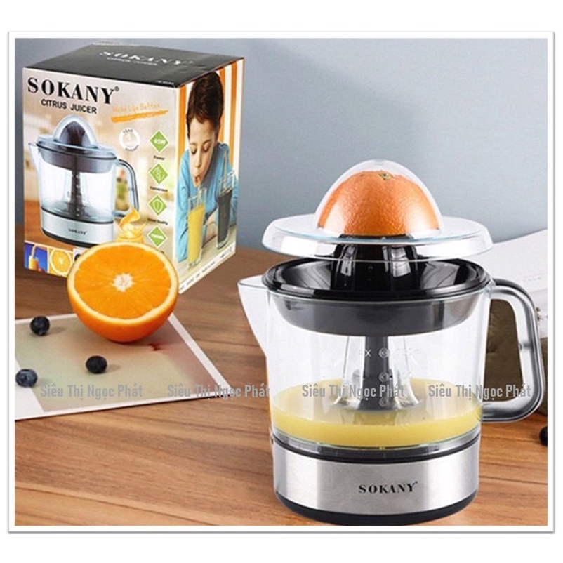 [CHÍNH HÃNG] Máy vắt cam, máy ép cam SOKANY JE-623D 700ml