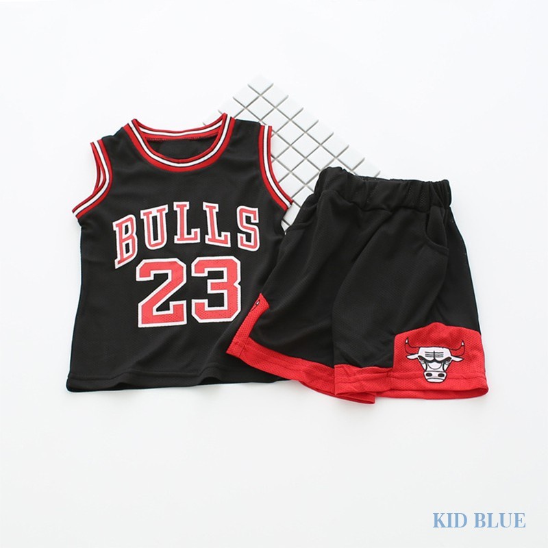 Bộ Đồng Phục Chơi Bóng Rổ Năng Động Thời Trang Cho Bé Trai