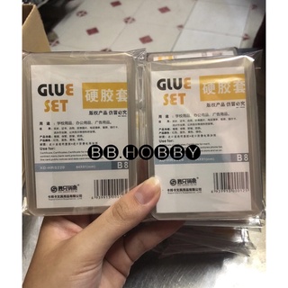 Combo 10 Toploader B8 Đựng Card/Thẻ Bài Ngang Và Dọc