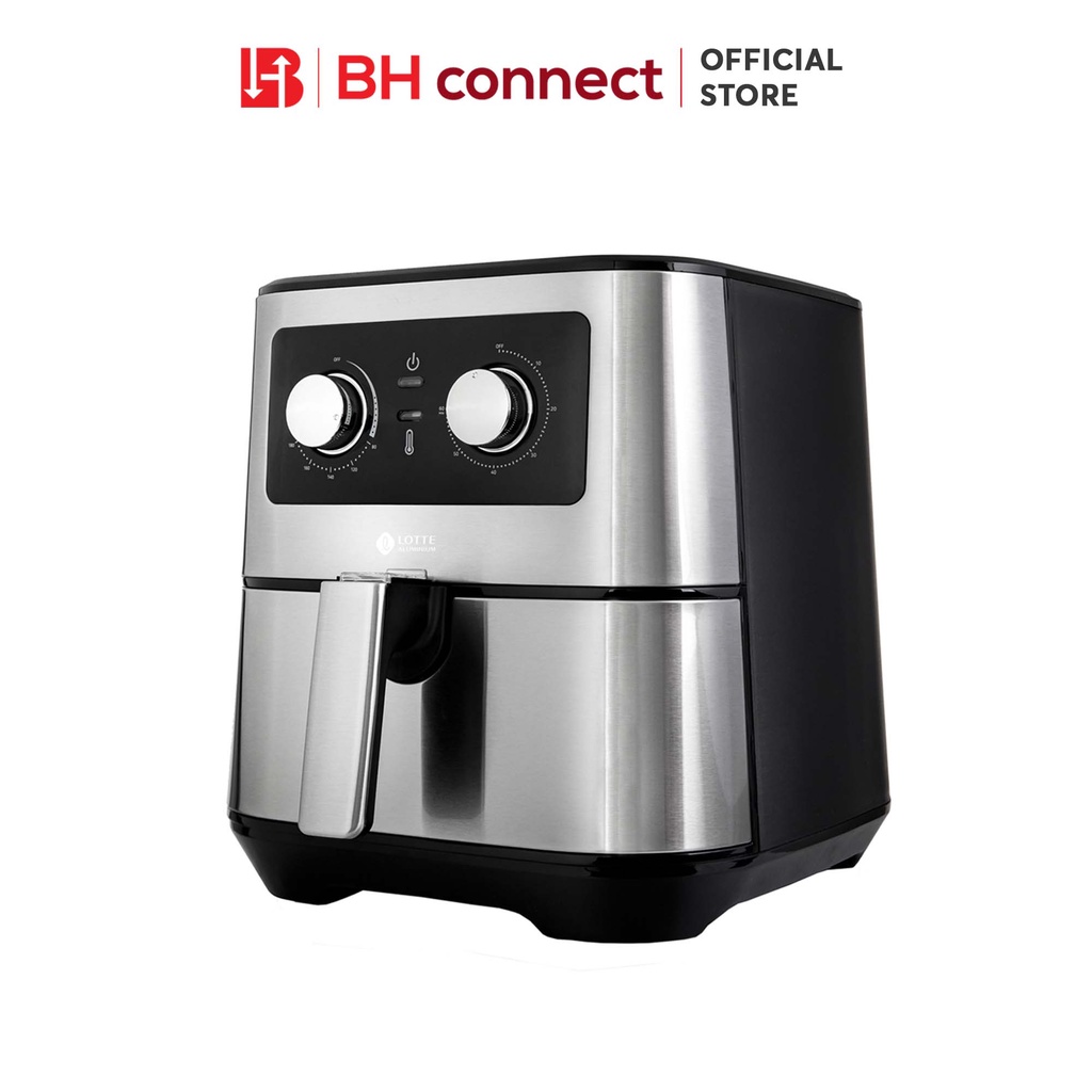 Nồi chiên không dầu LOTTE 5.5 lít model LTS - AF5SM - Hàng chính hãng nhập khẩu Hàn Quốc
