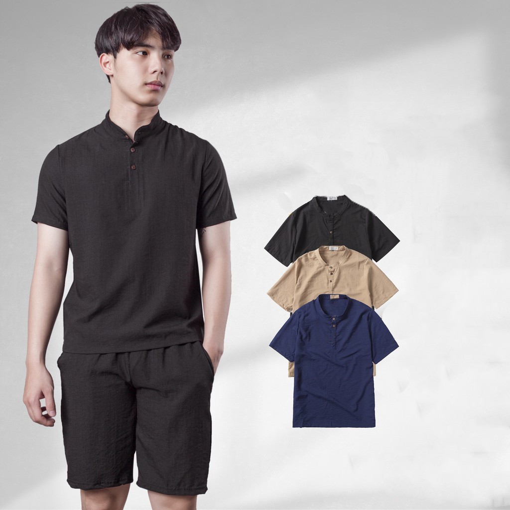 Bộ đũi nam cộc tay Đồ bộ quần áo thể thao nam