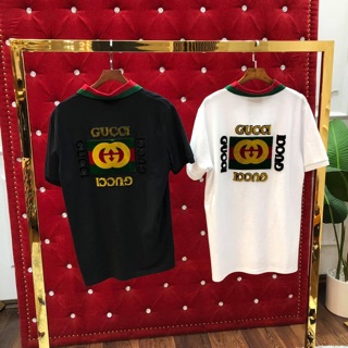 Polo gu ci chữ nổi