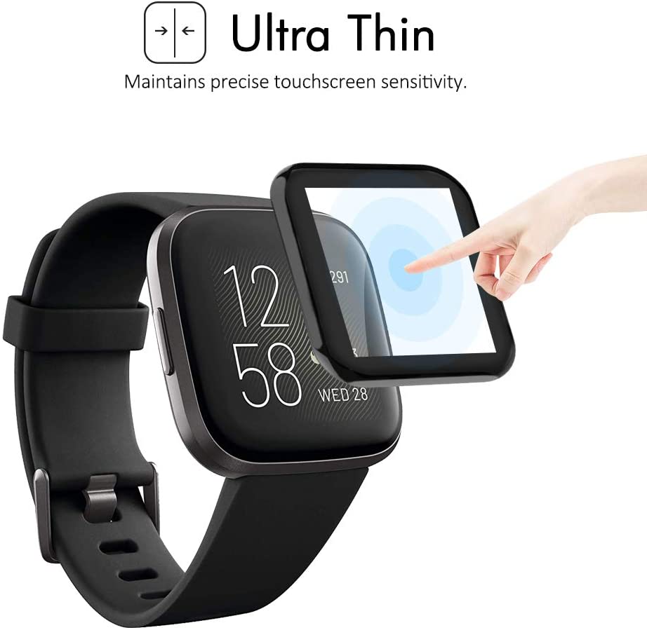 Miếng dán 3D bảo vệ màn hình cho đồng hồ thông minh Fitbit Versa 2 3