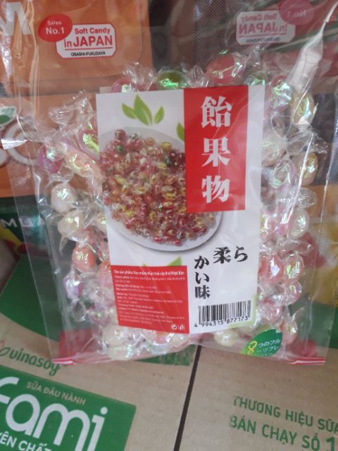 Kẹo mềm trái cây 8 vị Nhật Bản gói 200g