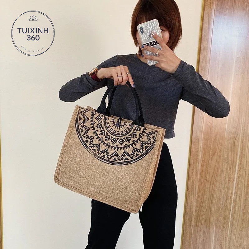 Túi tote thời trang vintage hot trend 2021