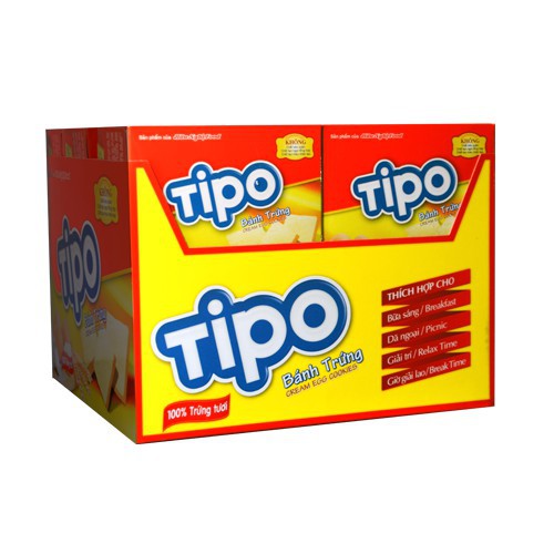 12 HỘP BÁNH TRỨNG TIPO 468G