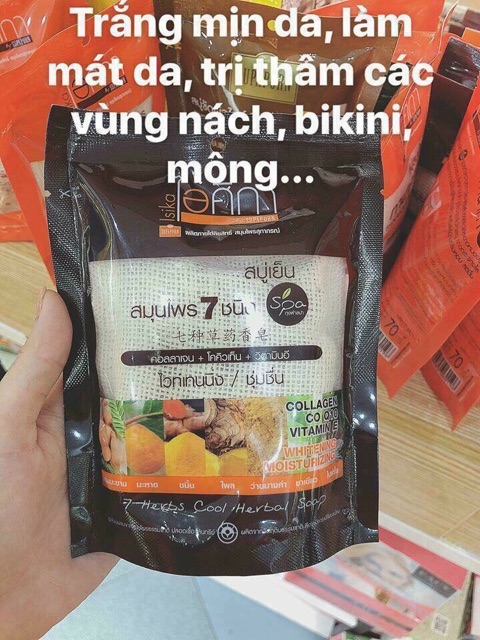 Xà bông tắm trắng thảo dược thái lan