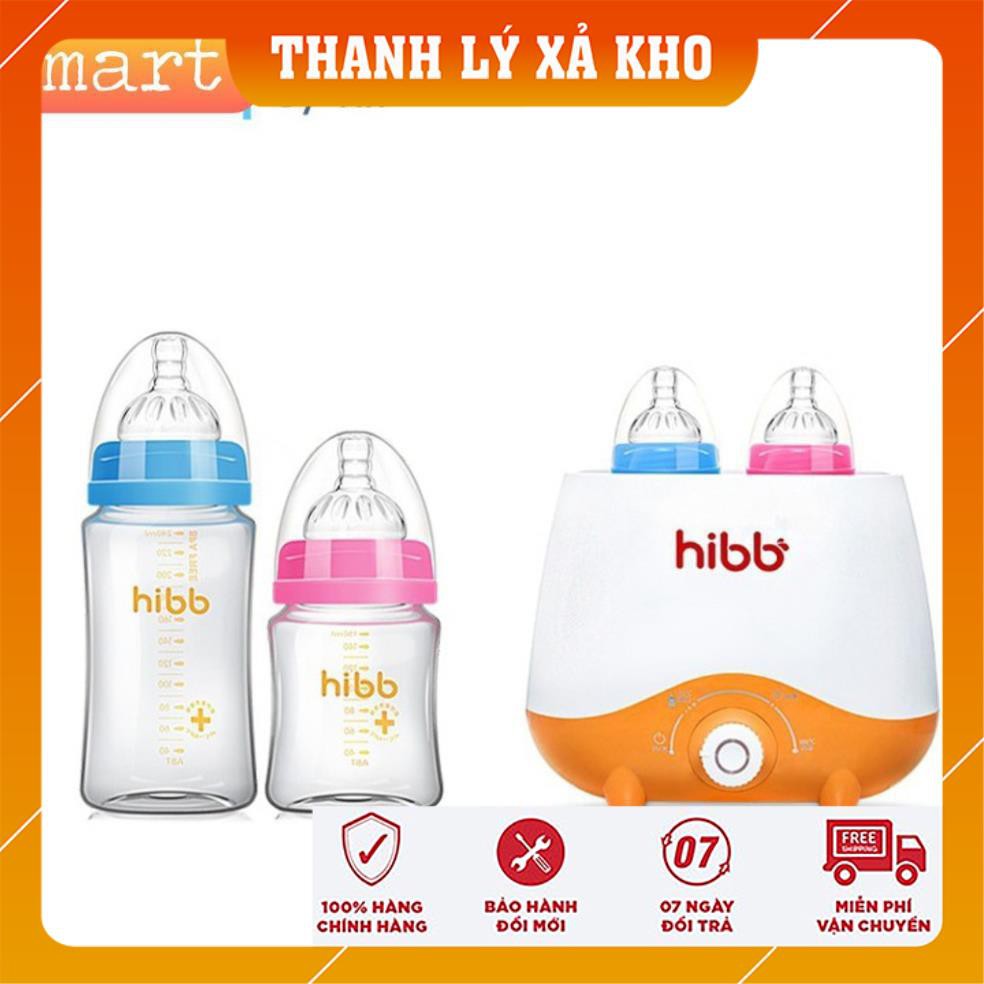 [Thanh lí xả kho] Máy ủ sữa và thức ăn siêu tốc 4 chức năng HIBB, máy hâm sữa và tiệt trùng tiện lợi dễ dàng sử dụng 4.9