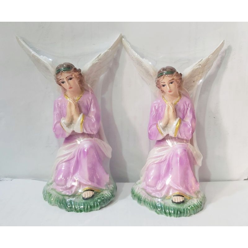 Tượng công giáo - Tượng Thiên Thần Dang Cánh Chấp Tay  15cm