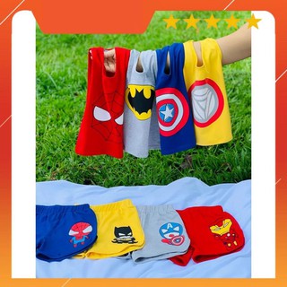 Bộ đồ cho bé 💖 bộ siêu nhân cho bé trai 💖 set 4 bộ 4 siêu anh hùng