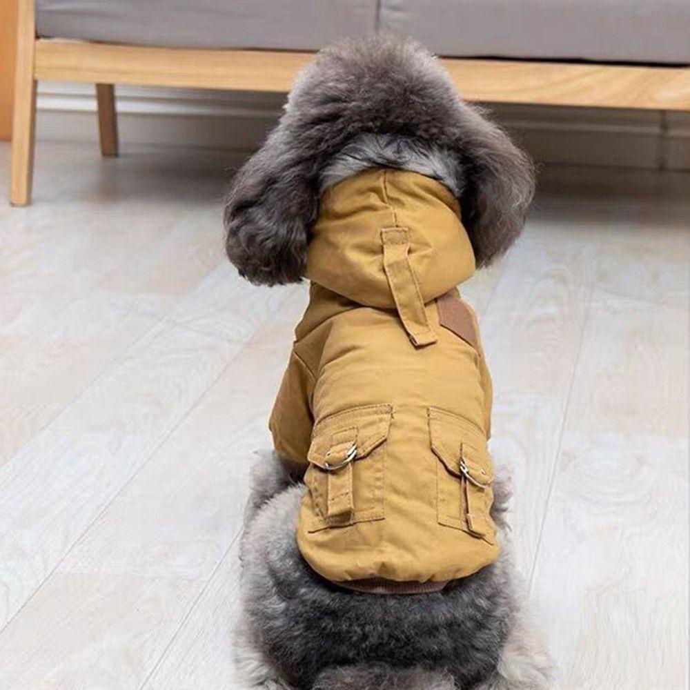 Elsweorth Áo Khoác Phao Siêu Nhẹ Giữ Ấm Mùa Đông Cho Chó Mèo Cỡ Nhỏ Vừa Chihuahua