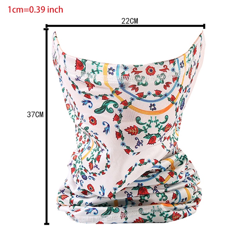 Khăn Quấn Đầu Gọn Nhẹ Thoáng Khí Thấm Hút Mồ Hôi In Họa Tiết Xinh Xắn